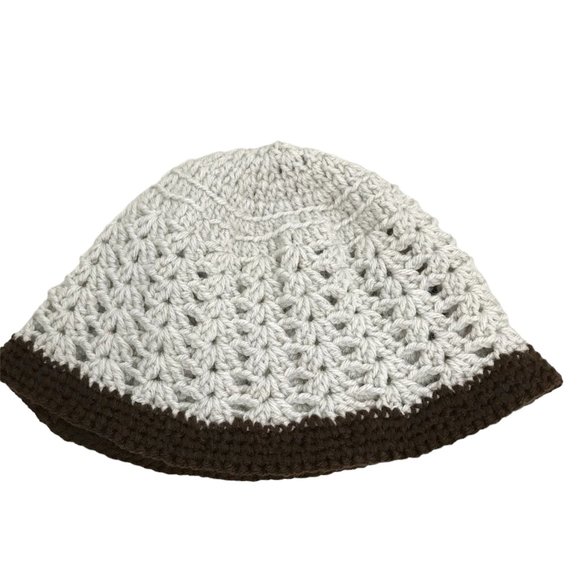Brand New Handmade Crochet Bucket Hat with a Beautiful Flower on the side - Picture 3 of 5